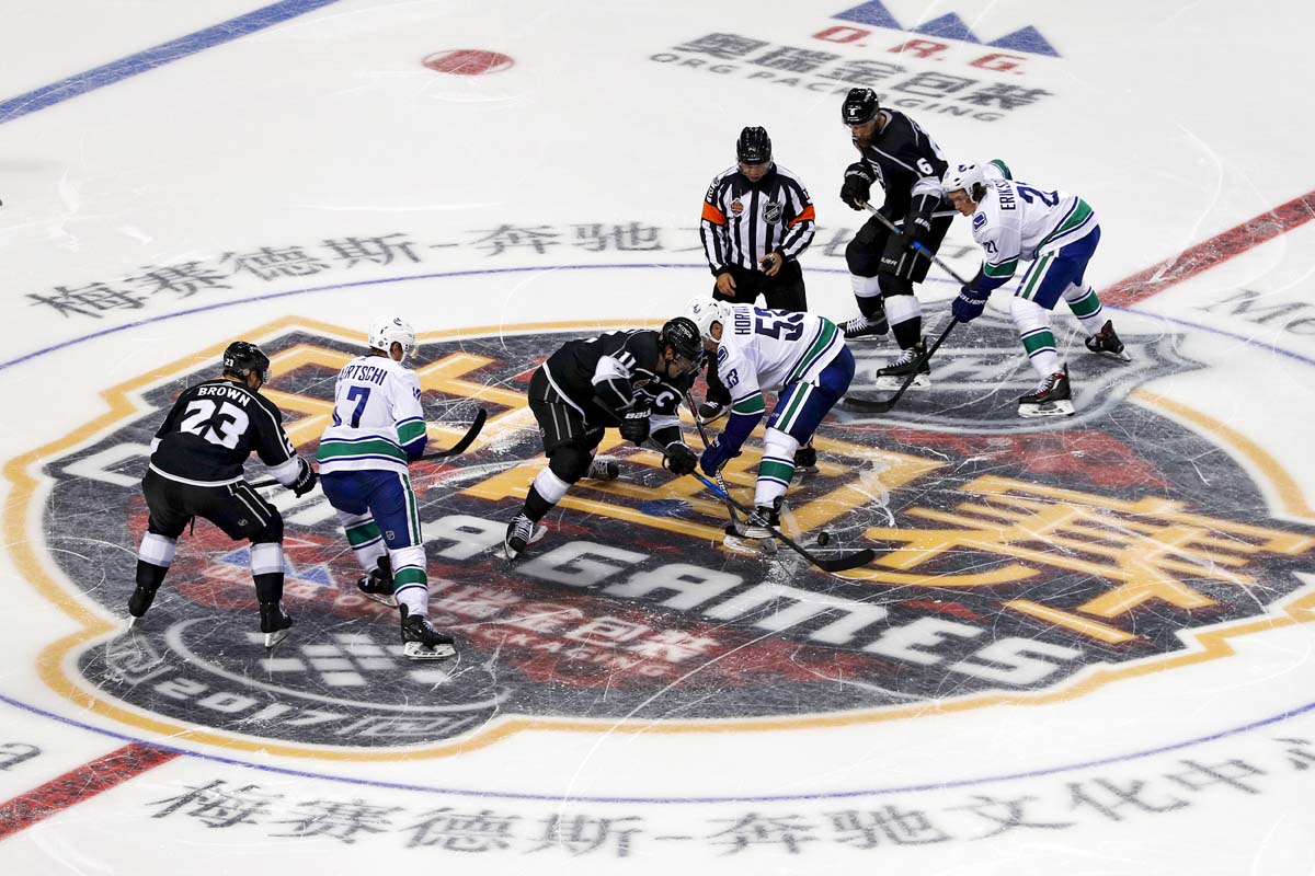 LA Kings Top Canucks In 1st NHL Preseason Game In China 790 KGMI