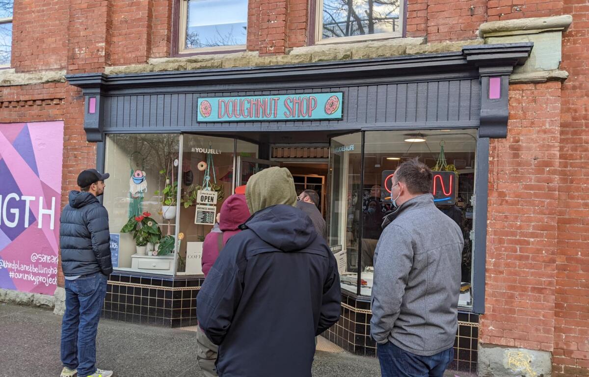 Joe Letourneau and Joanne Dutton Jo Joe’s Doughnuts in Bellingham 790 KGMI