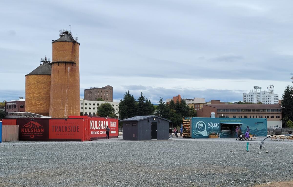 Bellingham's waterfront container village opening April 8th 790 KGMI