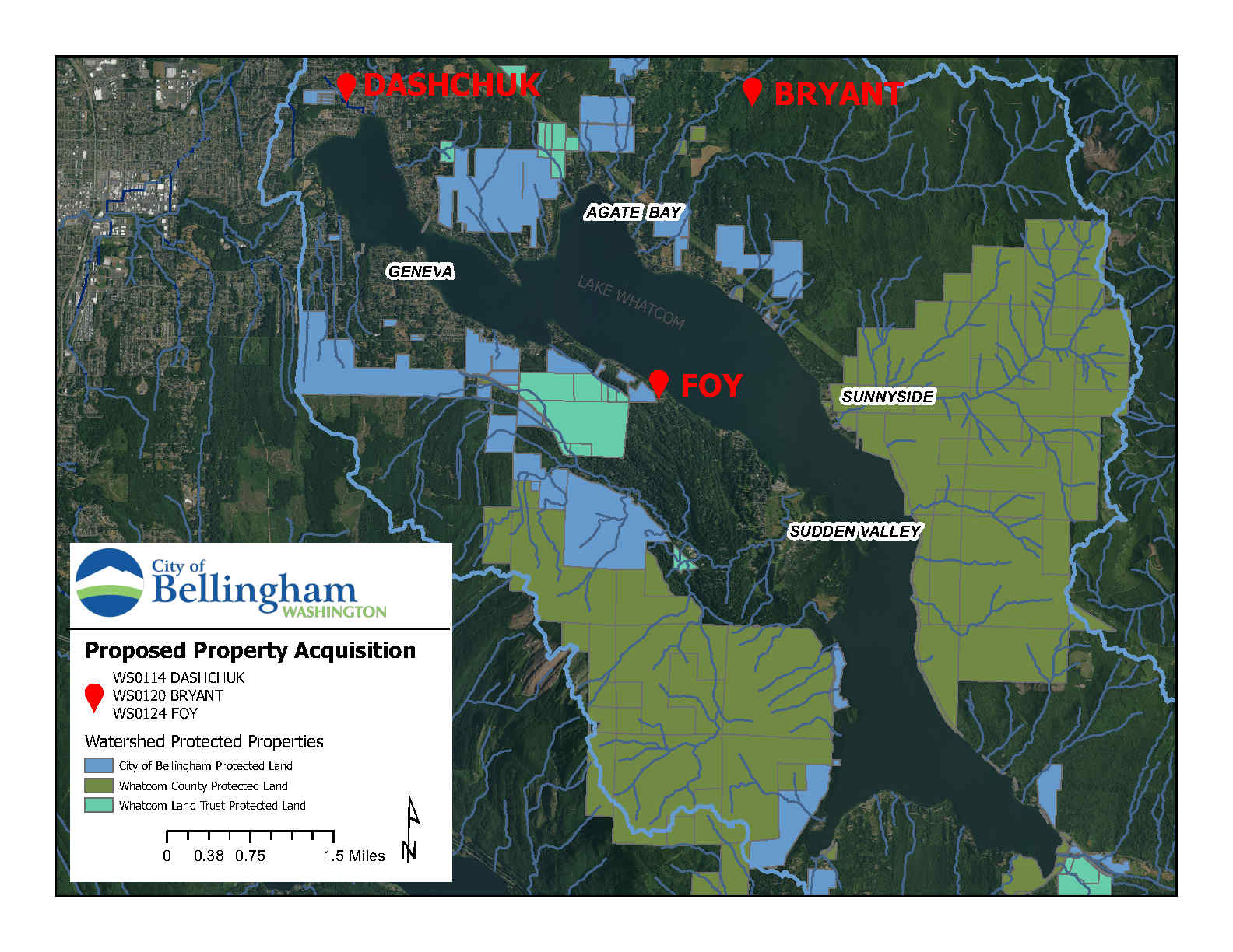 City of Bellingham buying more land around Lake 1170 KPUGAM
