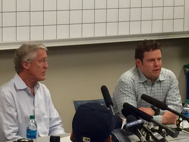 Seahawks add picks, not players on day 1 of NFL Draft