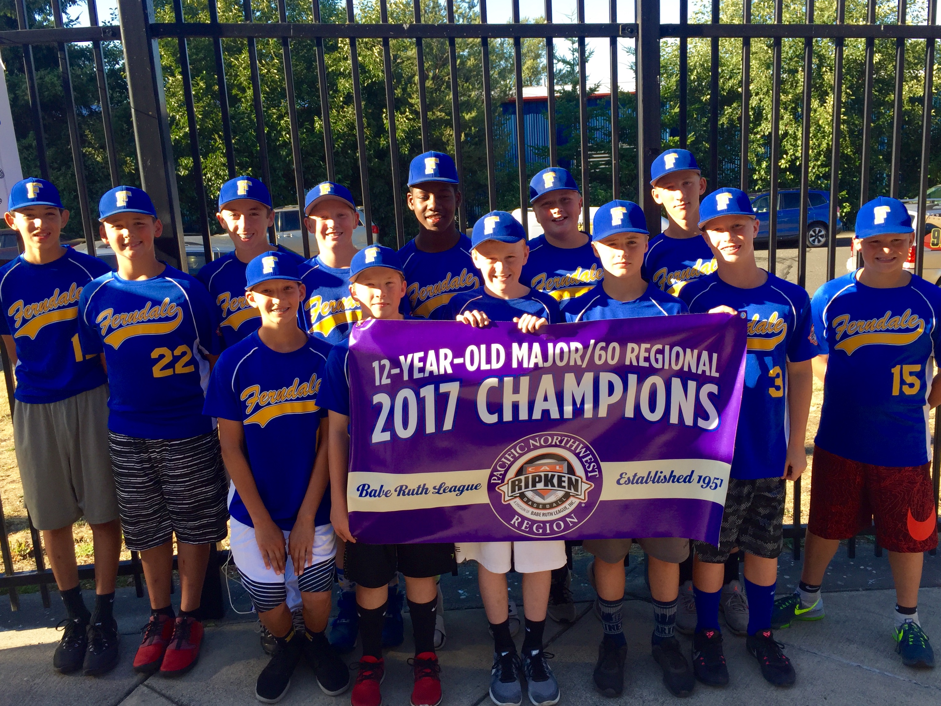 Ferndale 12U squad to play for Cal Ripken World Series title