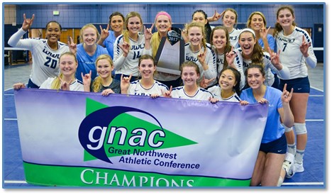 Viking Clinch GNAC Championship with Sweep of #13 Northwest Nazarene