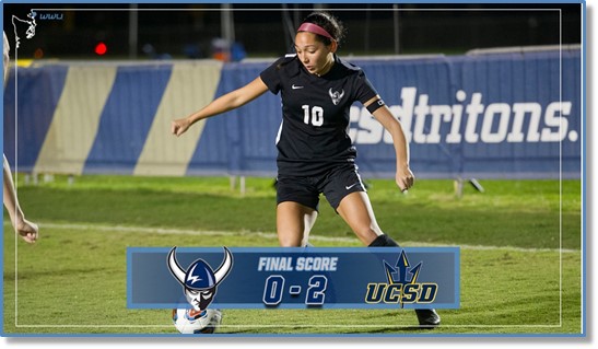 Vikings Edged by UC San Diego 2-0 in West Regional Final