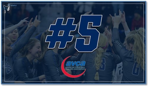 WWU volleyball moves up to No. 5 in national rankings