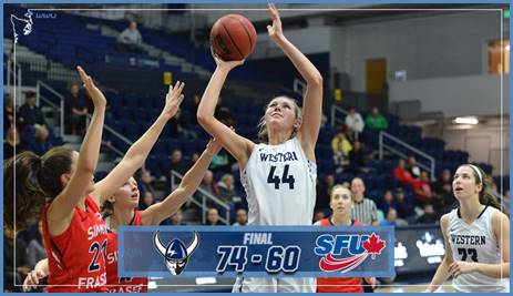 WWU opens GNAC play with 74-60 Victory over Simon Fraser