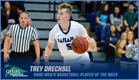 Trey Drechsel named GNAC player of the week