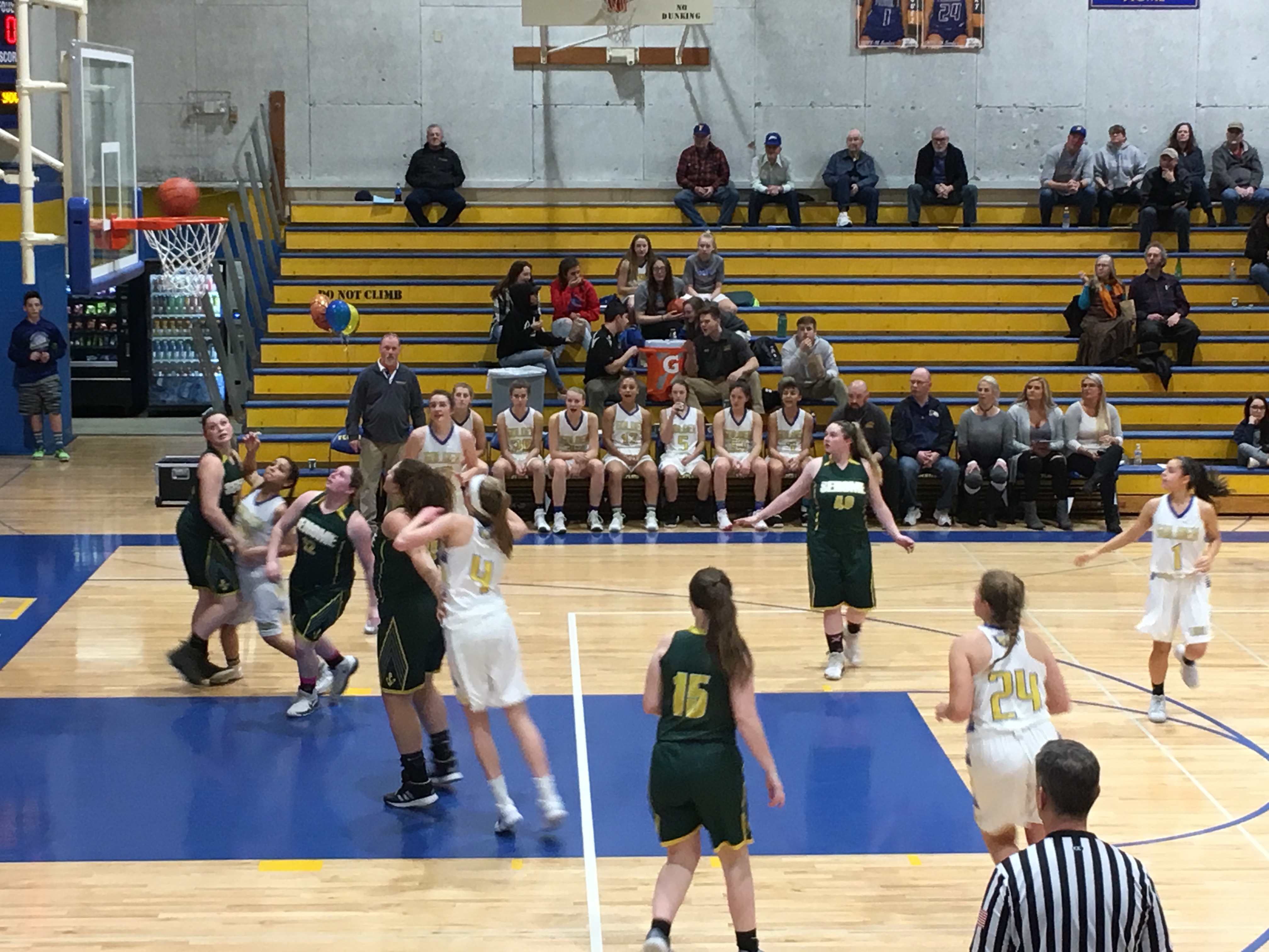 High school basketball finals from Monday