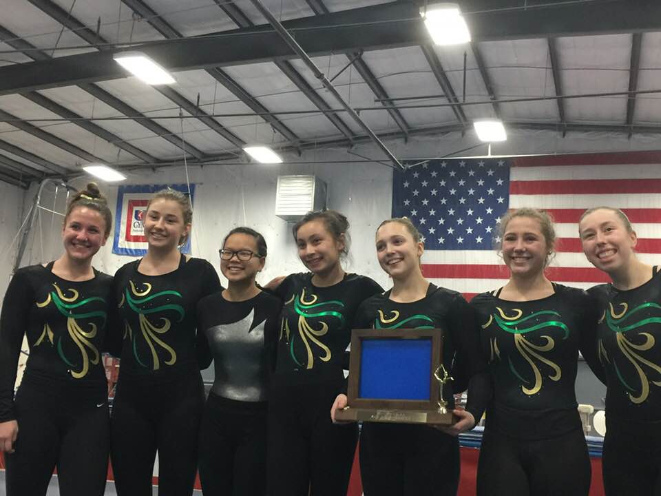 Sehome Gymnastics wins district meet