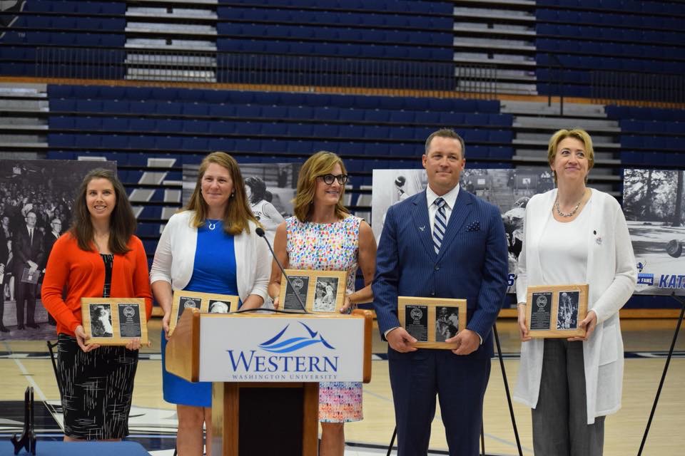 Five former star athletes inducted into the WWU Hall of Fame