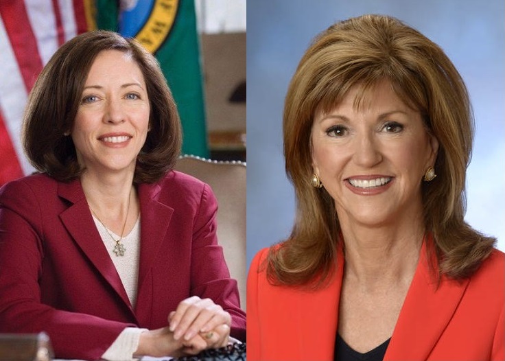 Cantwell and Hutchison address #MeToo, federal politics in spirited debate