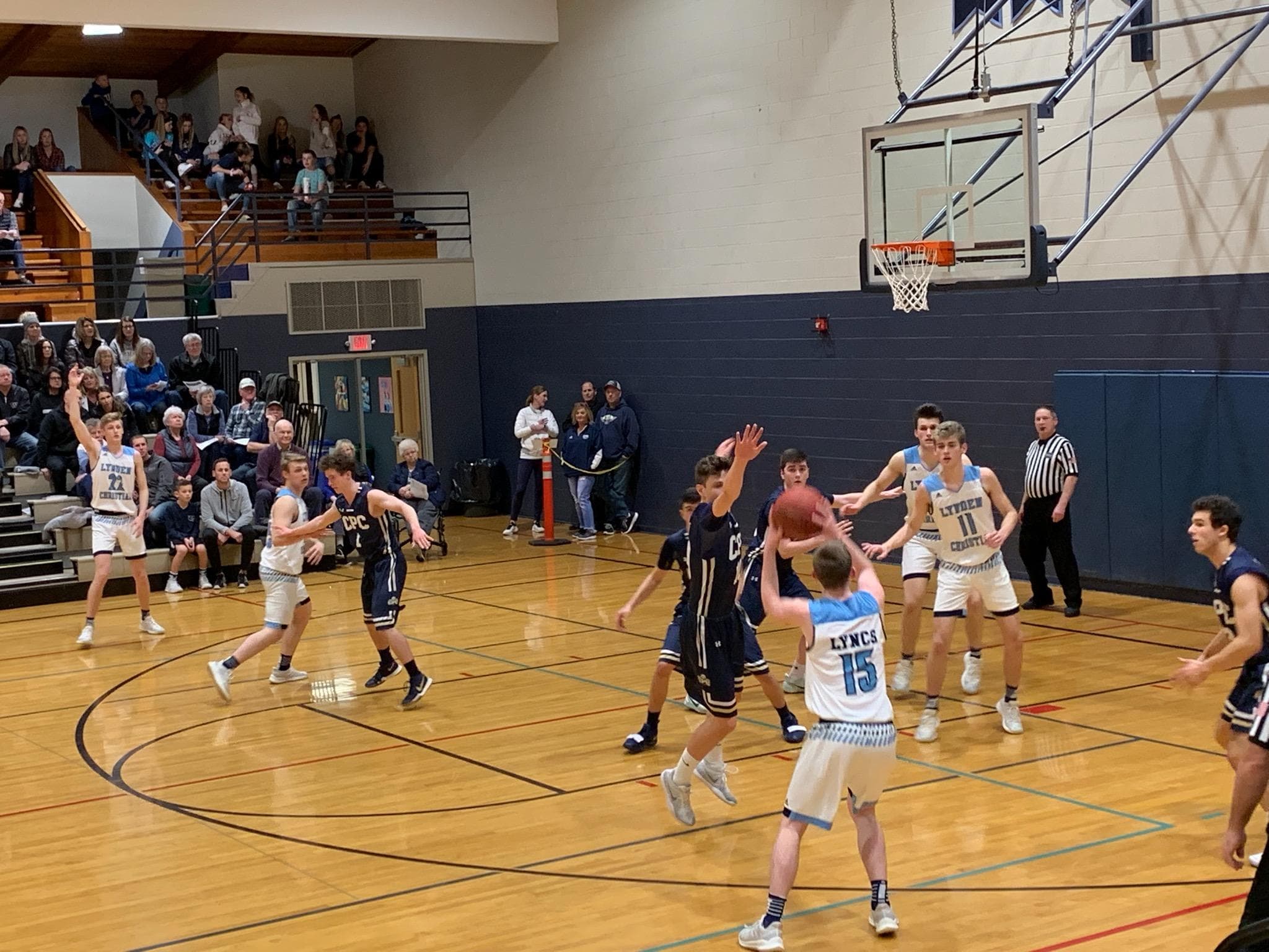 High school basketball district scores from Wednesday night