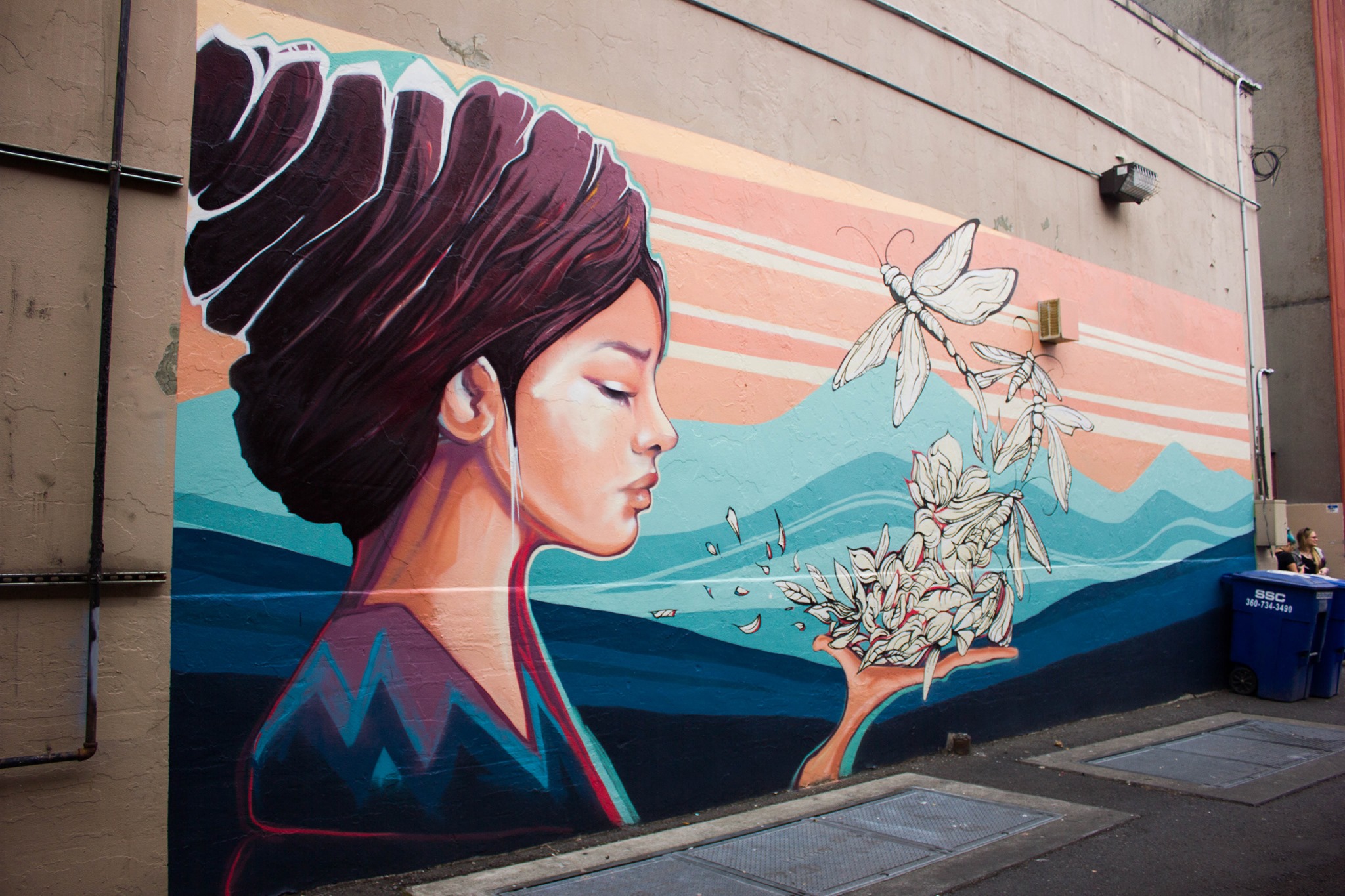 Downtown Bellingham mural revealed