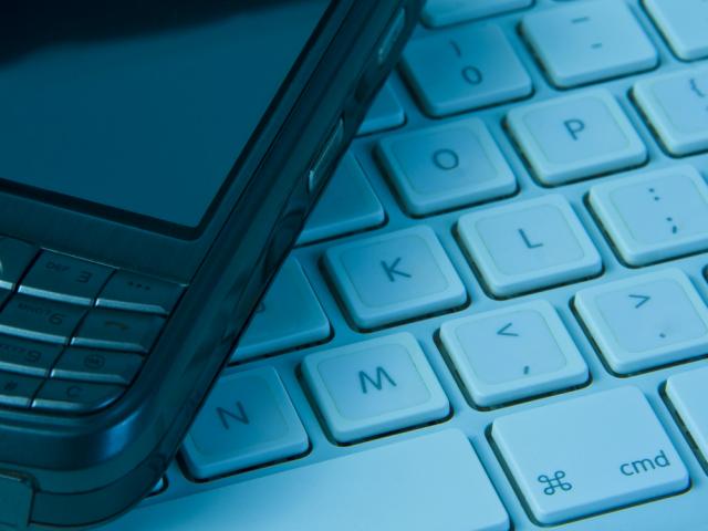 cell phone laptop