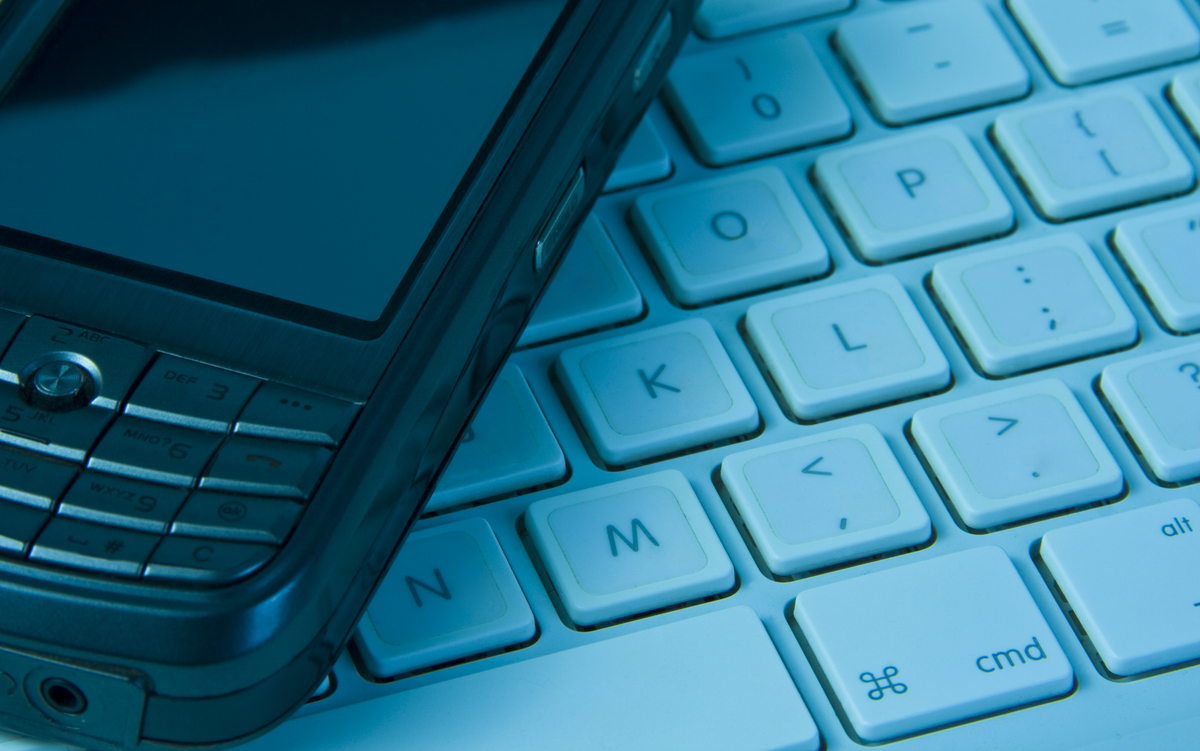 cell phone laptop