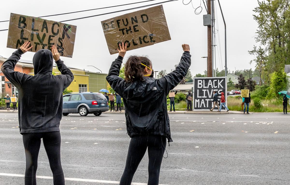 BLM protest