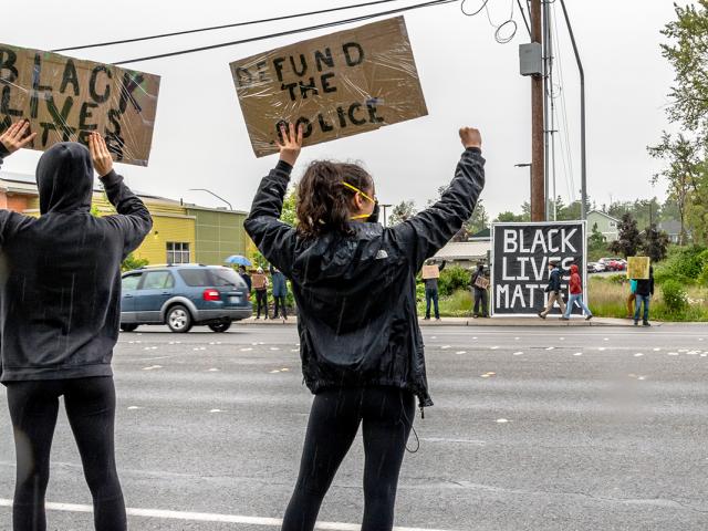 BLM protest
