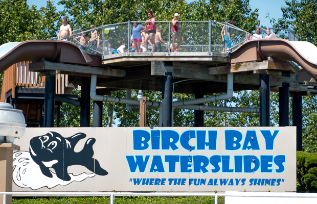 Birch Bay water slides