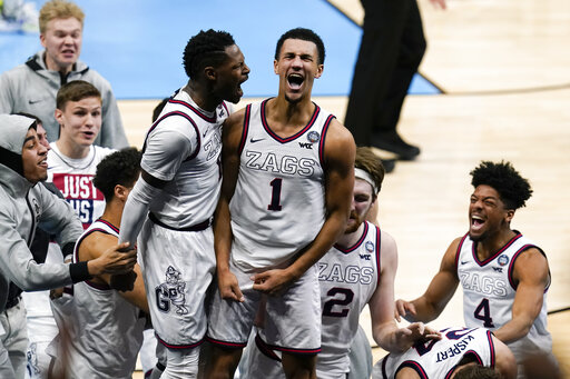 After UCLA thriller Zags play for title tonight on KPUG