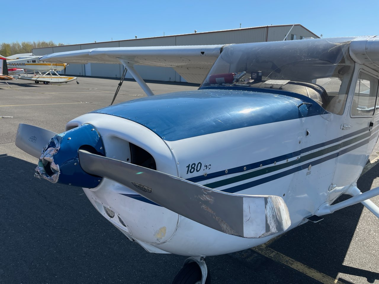 Student pilot walks away from plane crash at BLI Student pilot walks away from plane crash at BLI