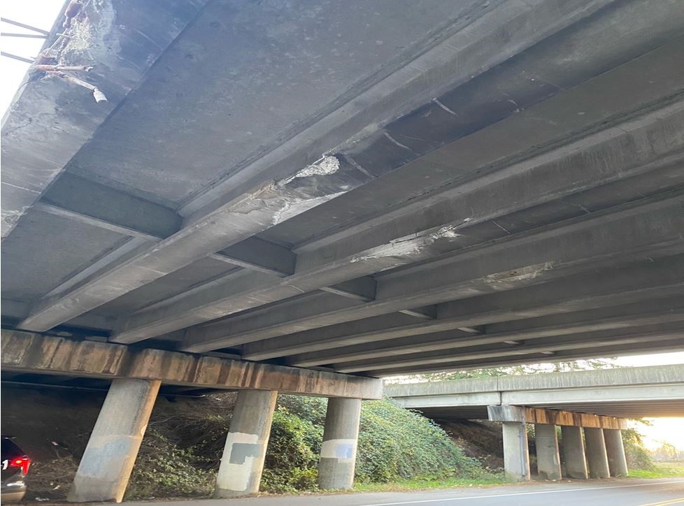 Dump truck accident brings traffic to a halt on I-5 in Ferndale