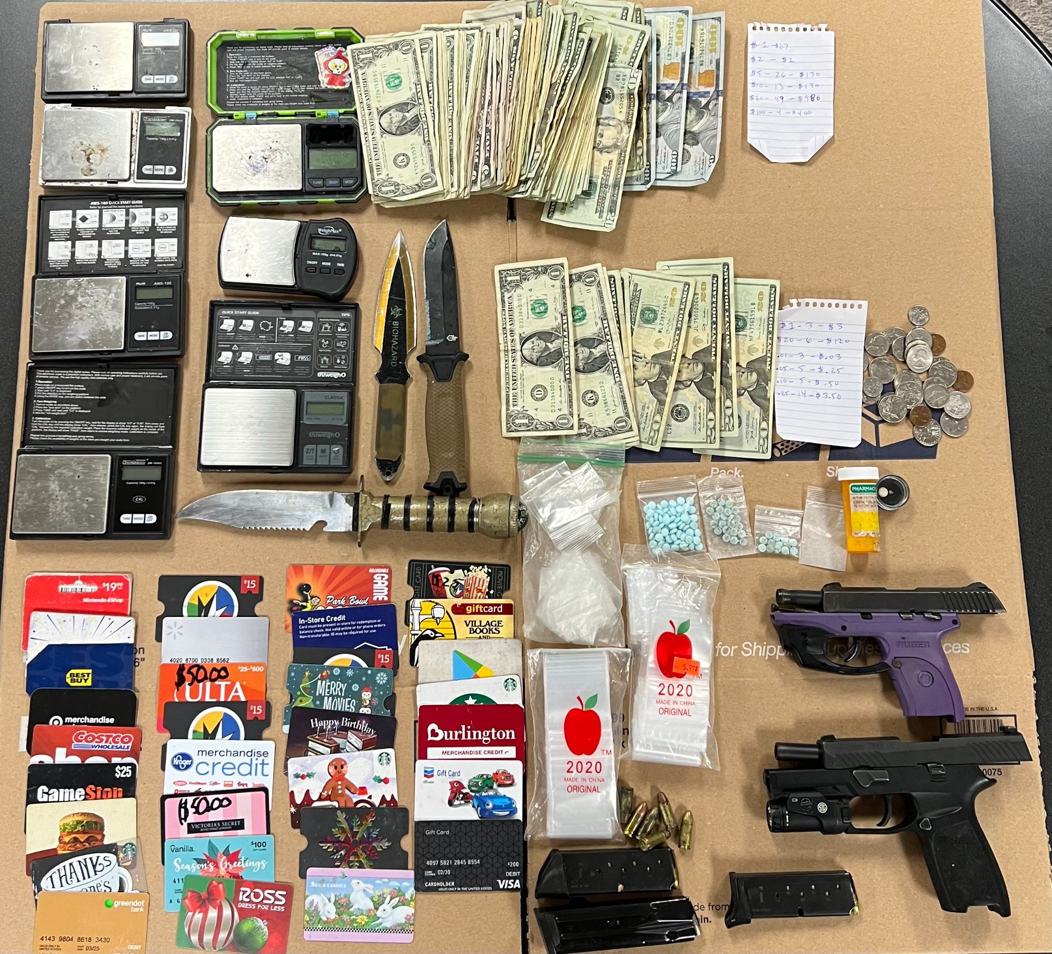 Everson Police credit concerned citizen for arrest on gun, drug charges