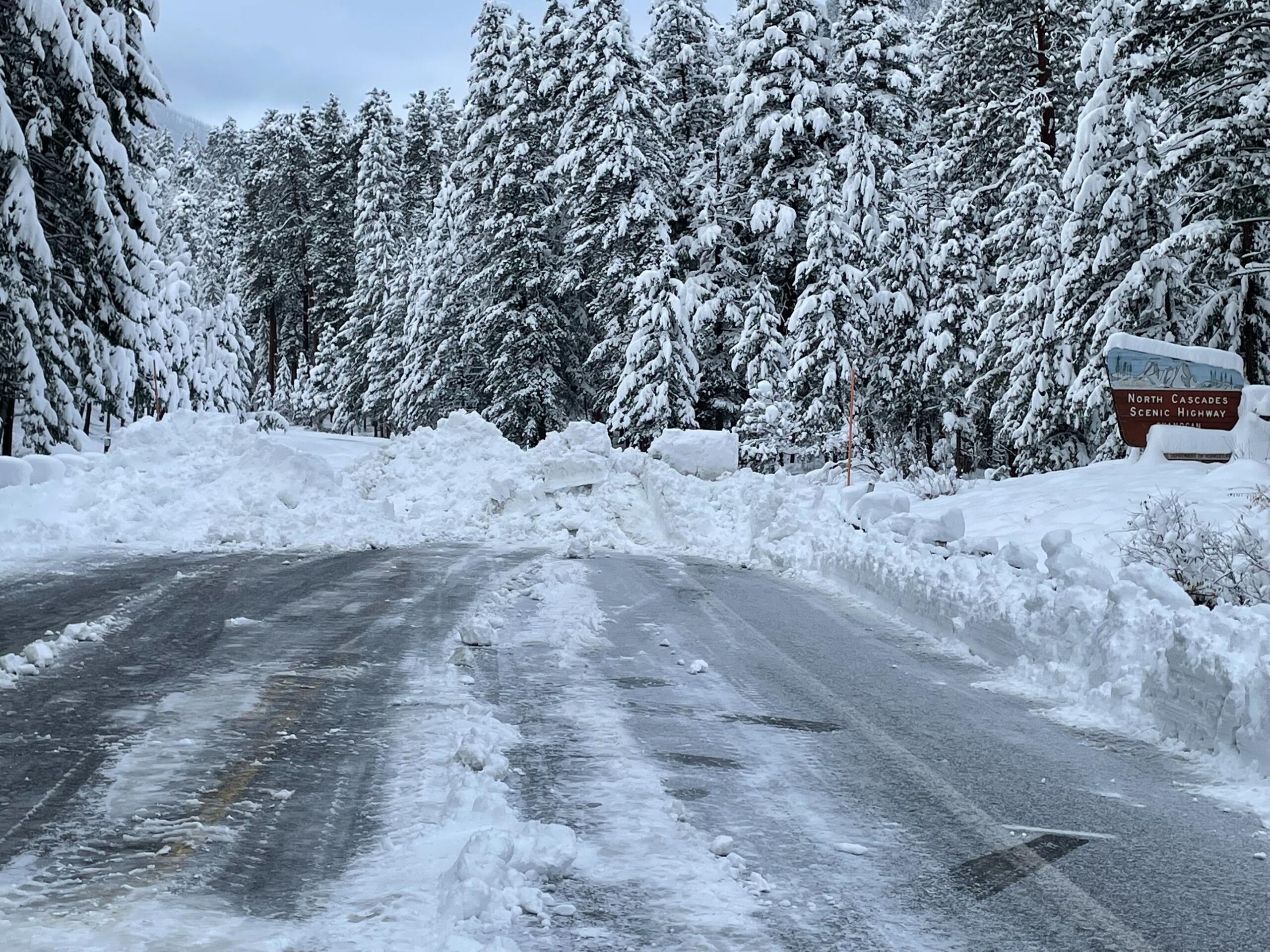 Highway 20 closed for the season
