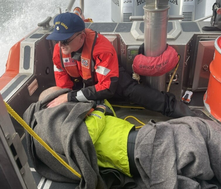 Coast Guard rescues kayaker on Bellingham Bay