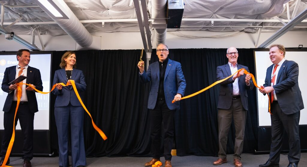 Norwaybased company opens new battery factory in Bellingham 1170 KPUGAM