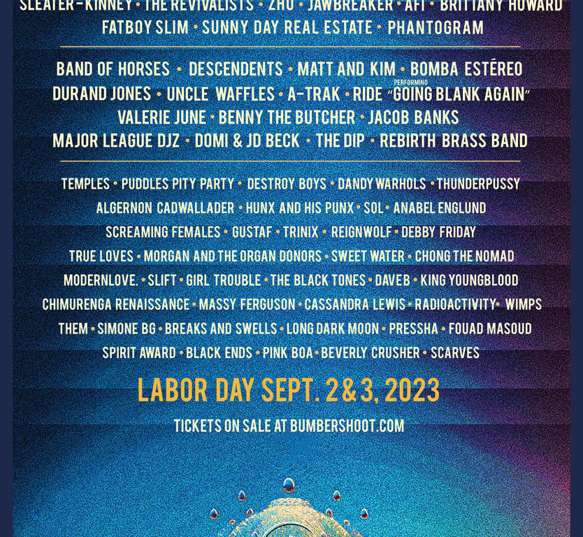 Organizers announce music lineup for Bumbershoot 2023 1170 KPUGAM