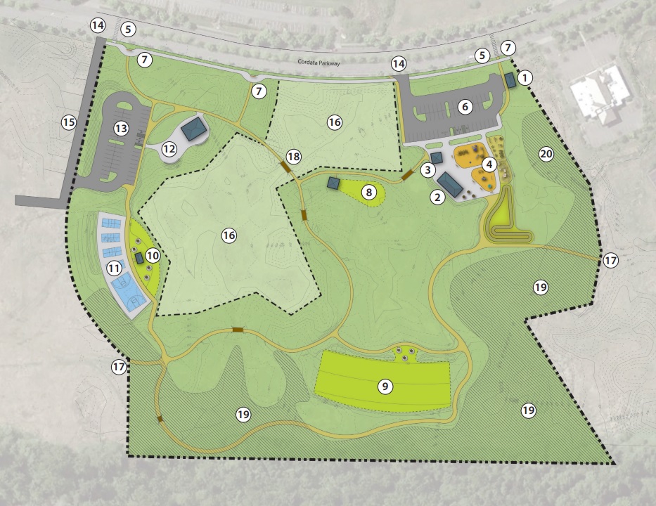 Construction begins on new amenities at Cordata Park