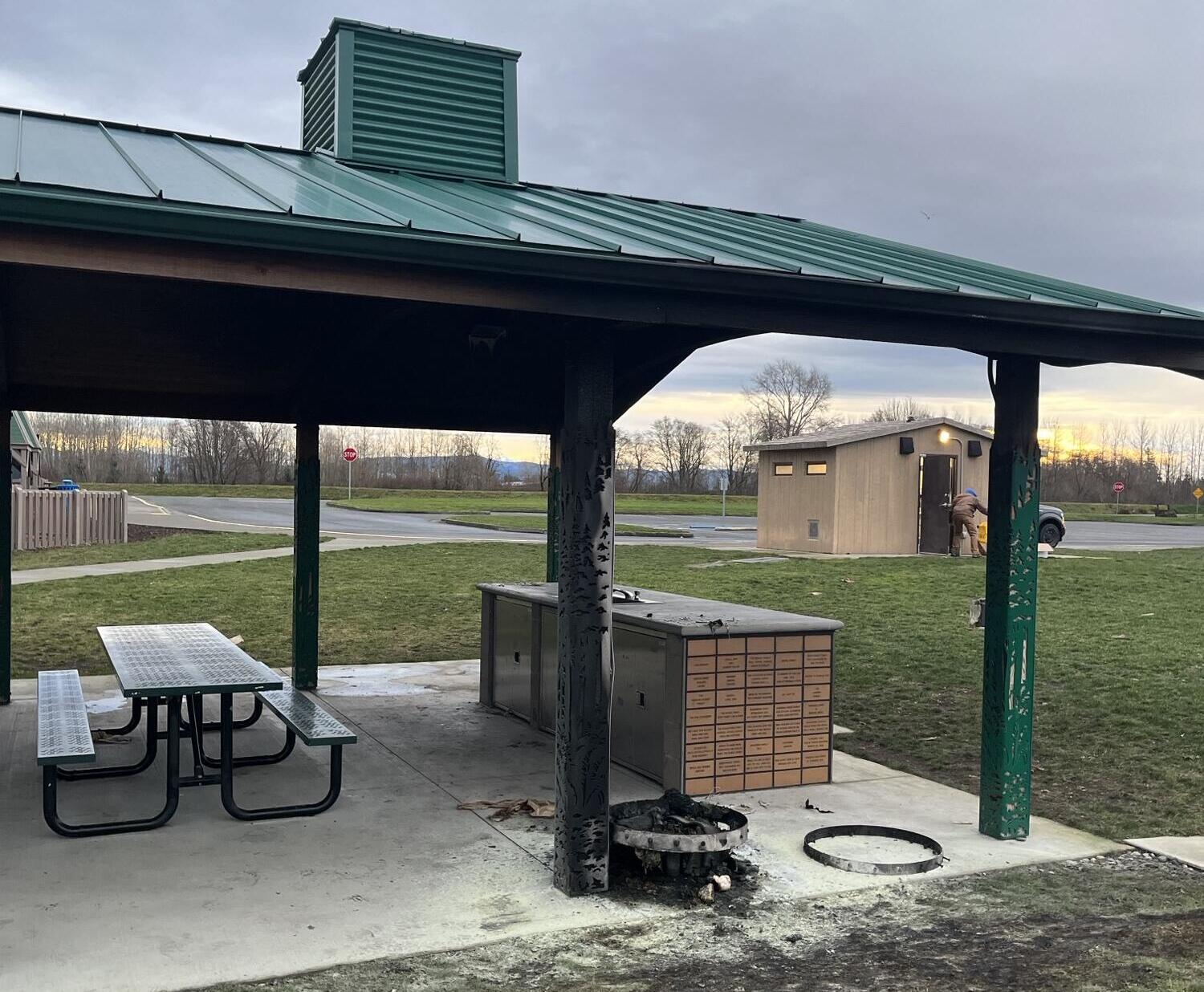 Suspected arson at Ferndale park has no suspects, police seeking leads Suspected arson at Ferndale park has no suspects, police seeking leads